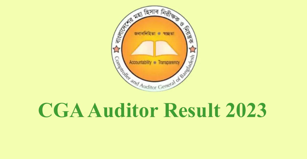 CGA Auditor Result 2023