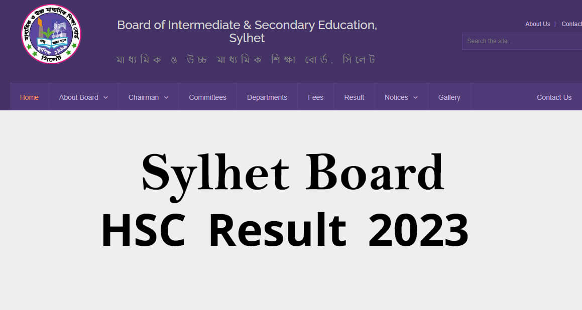 HSC Result 2023 Sylhet Board