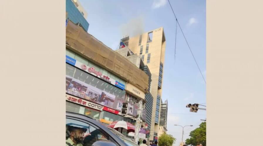 Fire breaks out at AWR-18 building today March 23