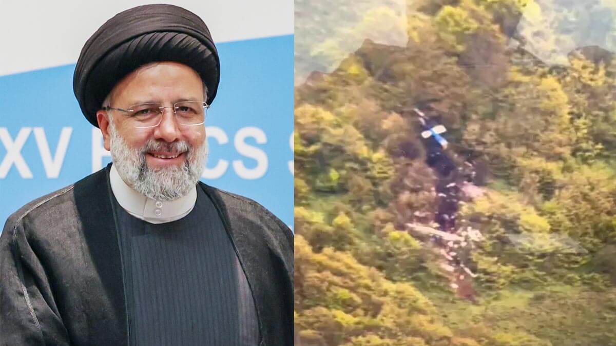 Ebrahim Raisi Helicopter crash video