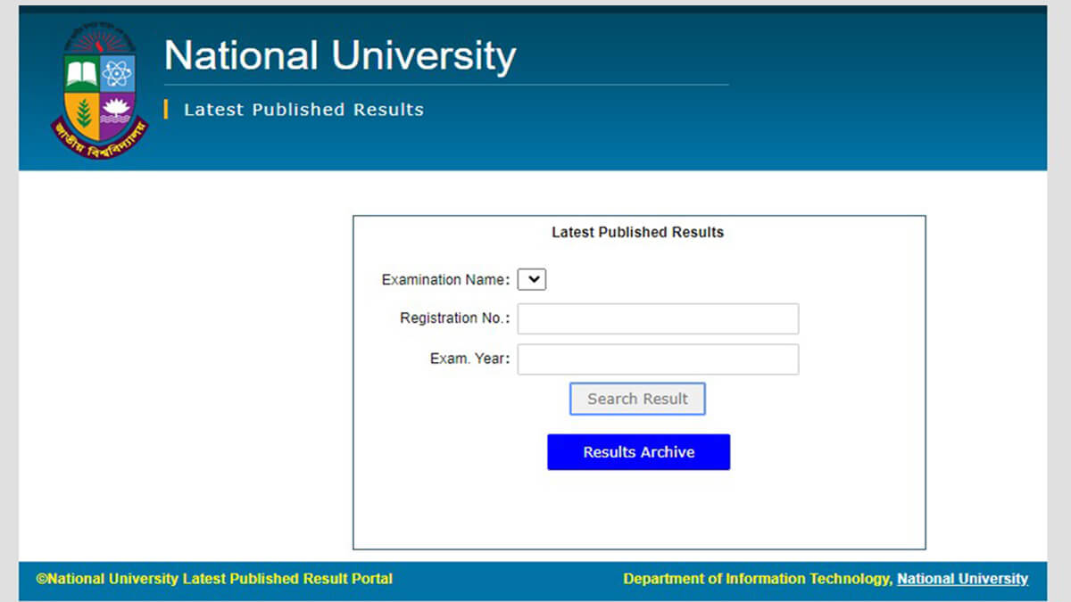 Honours 2nd Year Result 2024