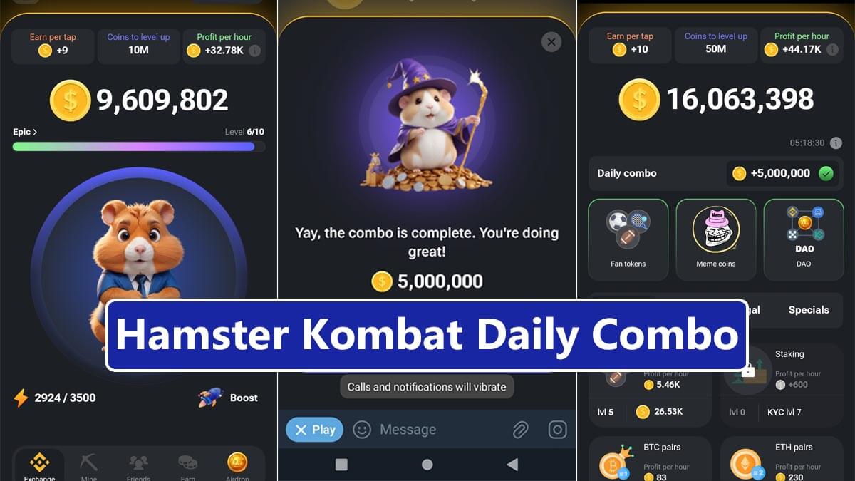 Hamster Kombat Daily Combo 4th June 2024