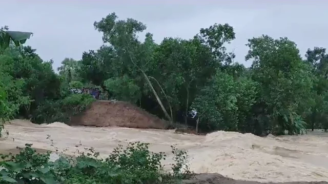 Gomati River Dam Collapse news