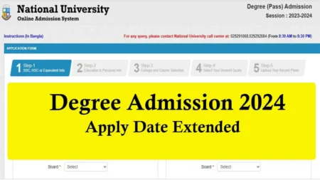 Degree Admission 2024 Date Extended Smart