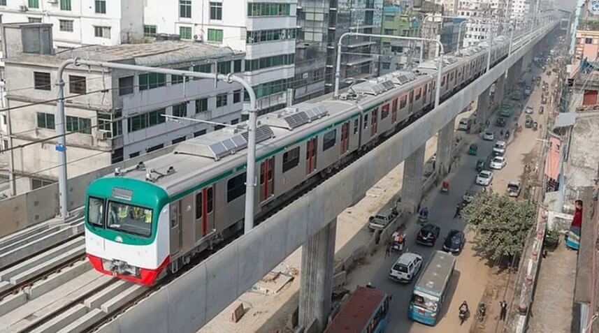 Dhaka Metro Rail to Run on Friday